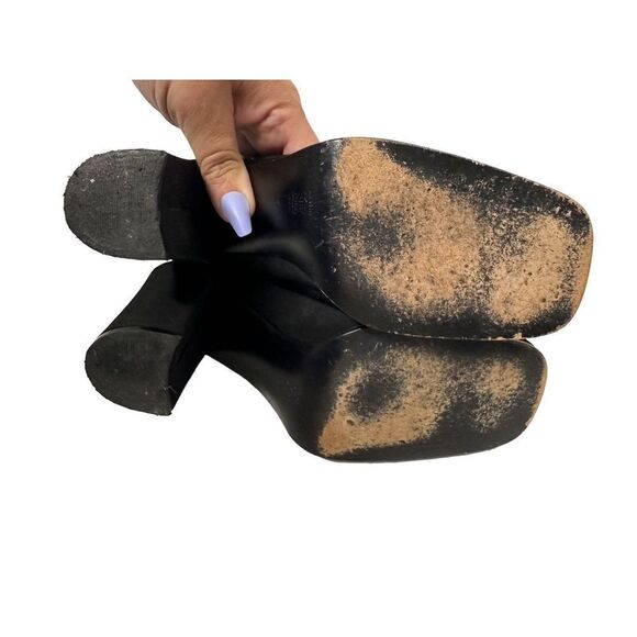 Kenneth Cole New York Y2K 90s ‘s Black Fabric Pumps Excellent Condition - Picture 9 of 12